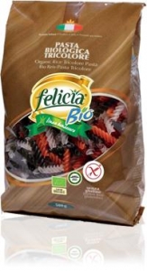 FELICIA ryžové cestoviny Fusilli Tricolore 500 g