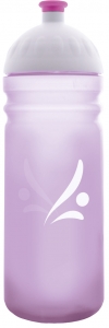 FREEWATER fľaša 0,7 l - Logo (fialová) + krytka zadarmo