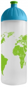 FREEWATER fľaša 0,7 l - Svet + krytka zadarmo