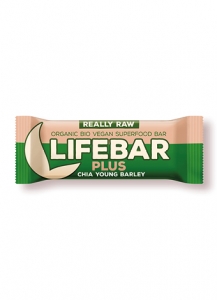BIO Lifebar PLUS chia semienka a mladý jačmeň 47 g