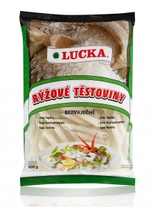 Ryžové cestoviny penne LUCKA 300 g