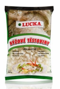 Ryžové cestoviny kolienka LUCKA 300 g