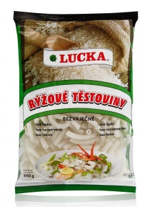 Ryžové cestoviny trubky LUCKA 300 g